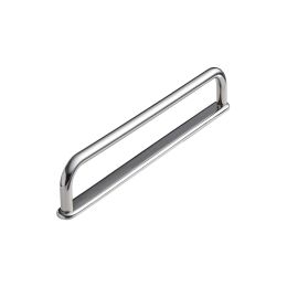 Greep D-Lite 172x160x12mm glimmend chroom