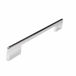 Laia greep Glimmend Chroom leverbaar in 3 lengte maten