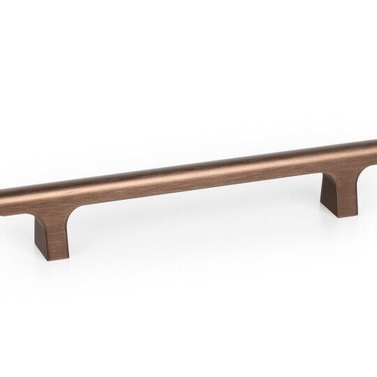 Greep Hinoki 15x160x220mm Bruin brons geborsteld
