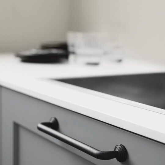 Greep Motion 22x160x182mm Oud zwart