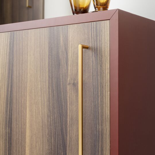 Greep Pura Mat messing