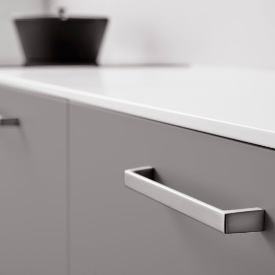 Greep Seam 15x160x169mm RVS look