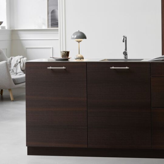 landelijke keuken met eiland meubelgreep