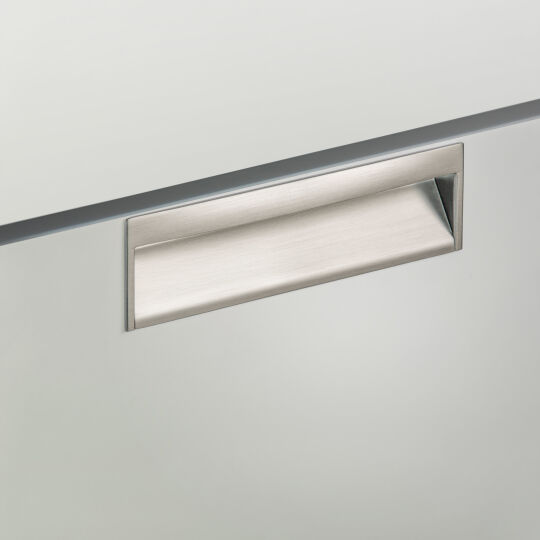 	Infreesgreep 45x160x173mm RVS look