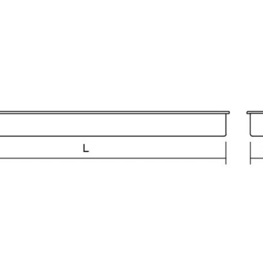 Infreesgreep small 25x155x160mm Mat wit