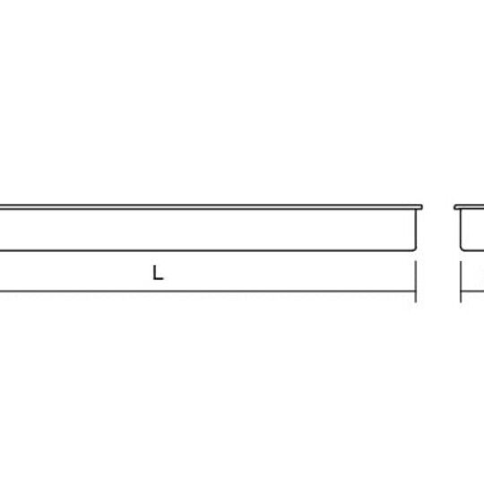 Infreesgreep small 25x155x160mm Mat zwart