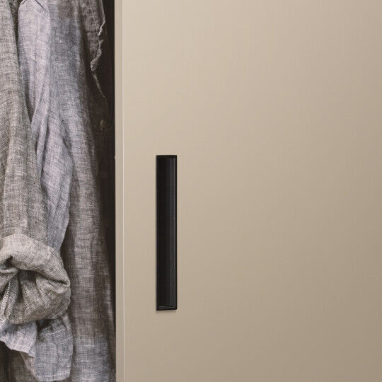 Infreesgreep small 25x155x160mm Mat zwart