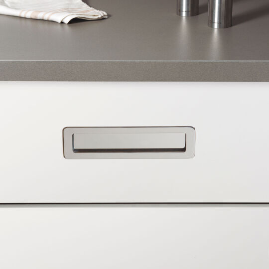 Low infreesgreep 52x192x206mm rvs look