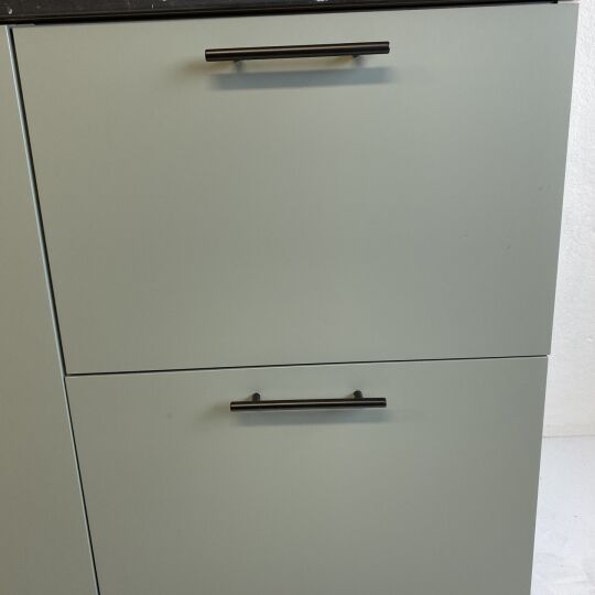 Relingreep 12 mm dikte mat zwart