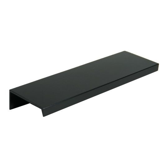 Slim II greep 40x40mm mat zwart leverbaar in 3 lengte maten